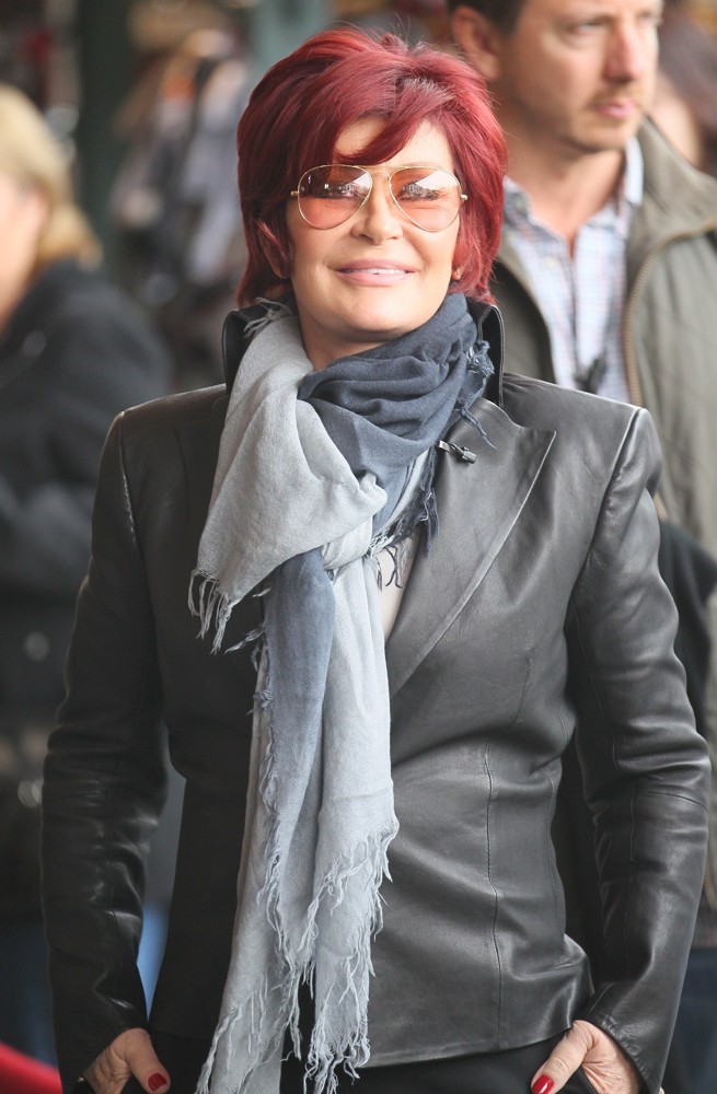 Sharon Osbourne;<br>To Film A Segment for The Show Extra