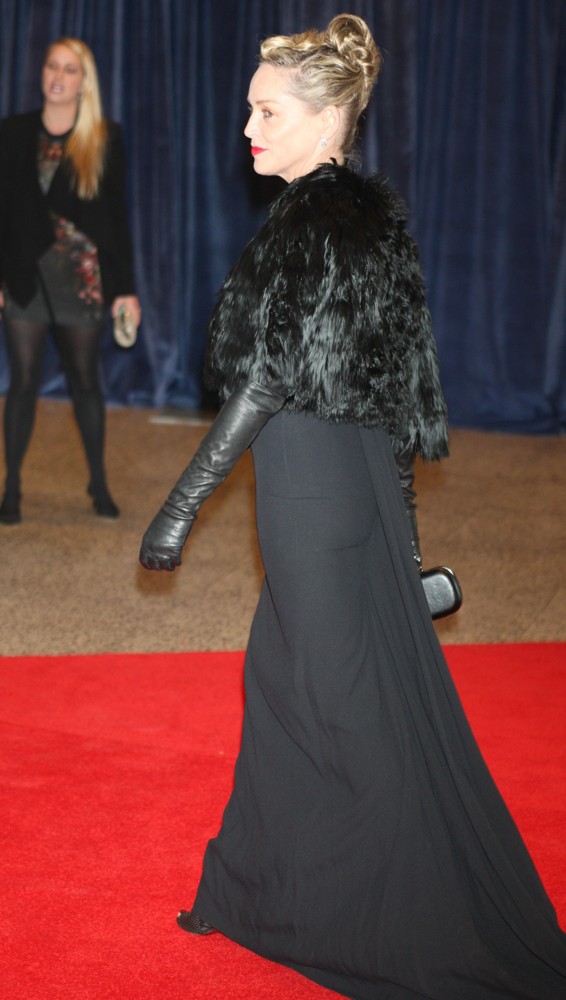 Sharon Stone;<br>2013 White House Correspondents' Association Dinner - Arrivals