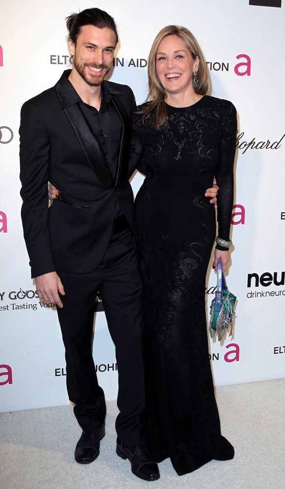Sharon Stone;<br>21st Annual Elton John AIDS Foundation's Oscar Viewing Party