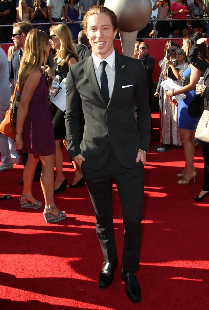 Shaun White;<br>2012 ESPY Awards - Red Carpet Arrivals