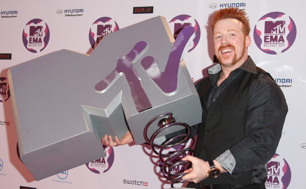 Sheamus;<br>The MTV Europe Music Awards 2011 (EMAs) - Press Room