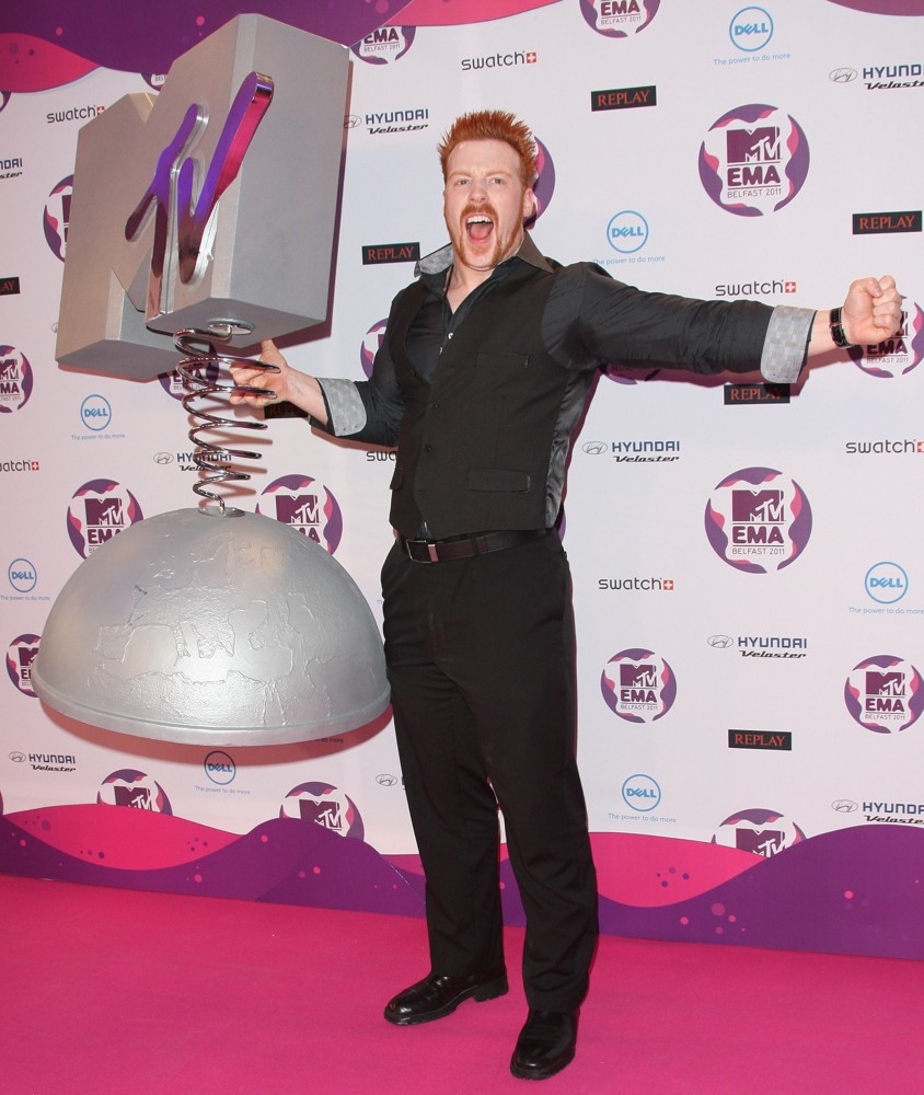 Sheamus;<br>The MTV Europe Music Awards 2011 (EMAs) - Press Room
