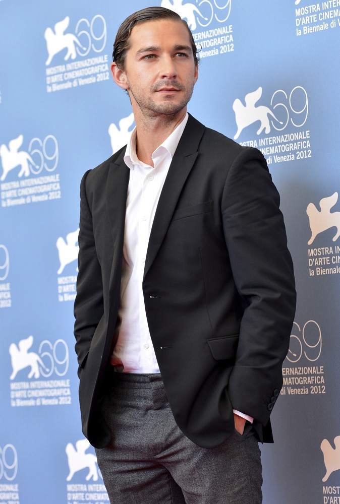 Shia LaBeouf;<br>The 69th Venice Film Festival - The Company You Keep - Photocall
