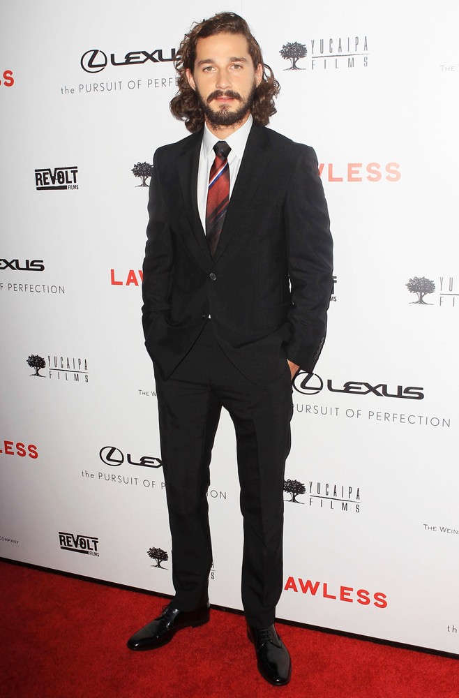 Shia LaBeouf;<br>The Premiere of Lawless