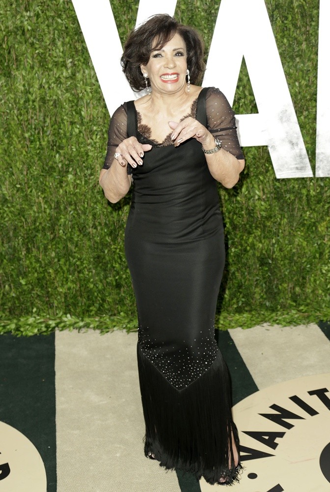 Shirley Bassey;<br>2013 Vanity Fair Oscar Party - Arrivals