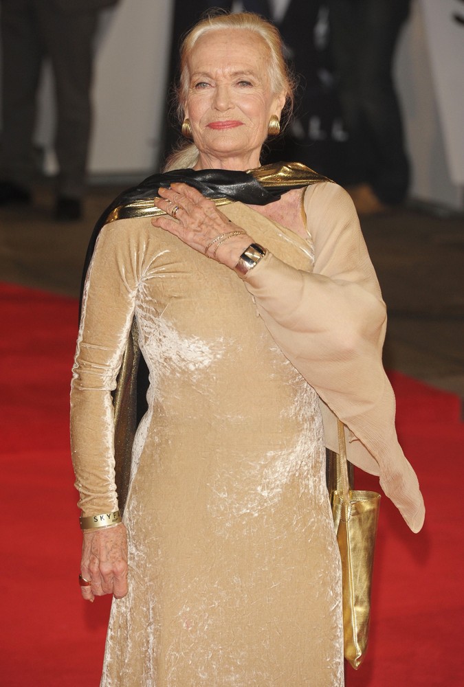 Shirley Eaton;<br>World Premiere of Skyfall - Arrivals