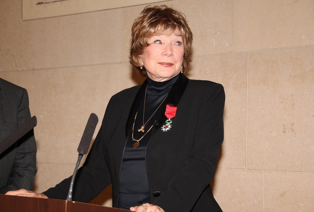 Shirley MacLaine;<br>Shirley MacLaine Receives The Legion of Honnour by Frederic Mitterand