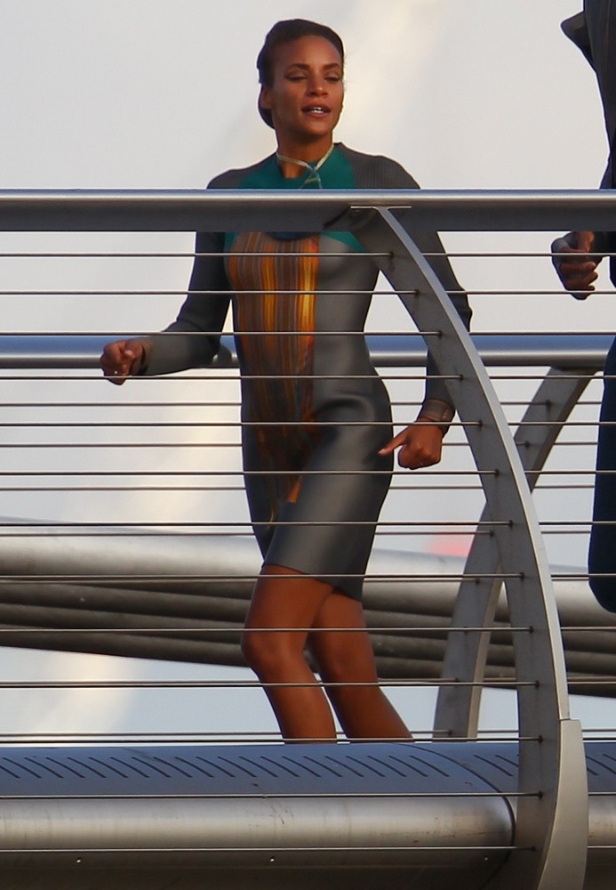 <br>Cast and Crew Shoot Scenes for The Movie Guardians of the Galaxy