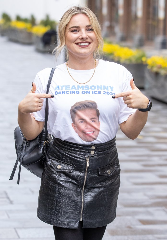 Sian Welby;<br>Sian Welby in Leicester Sq