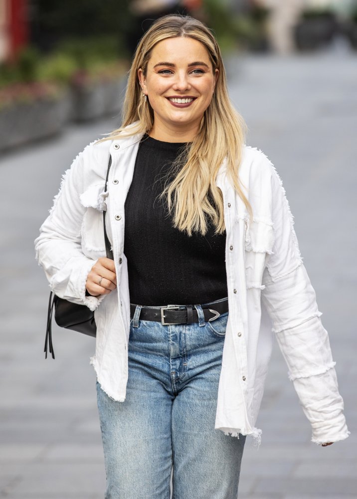 Sian Welby Seen Leaving Global Studios
