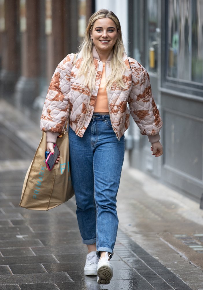 Sian Welby Seen Leaving Global Studios