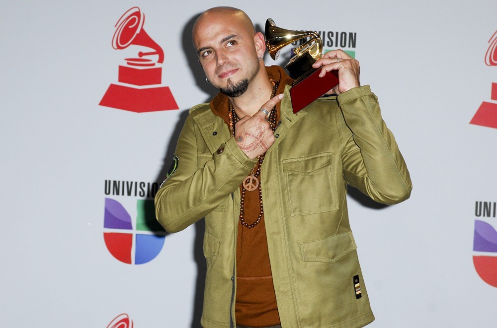 Sie7e;<br>The 12th Annual Latin GRAMMY Awards - Press Room