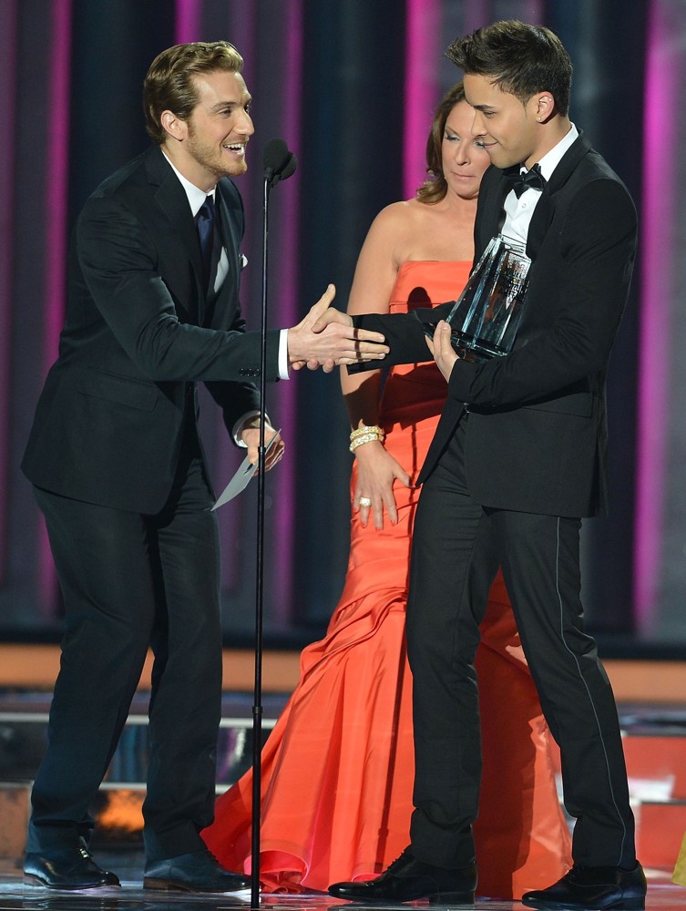 Eugenio Siller;Ana Maria Polo;Prince Royce;<br>Billboard Latin Music Awards 2012 - Show