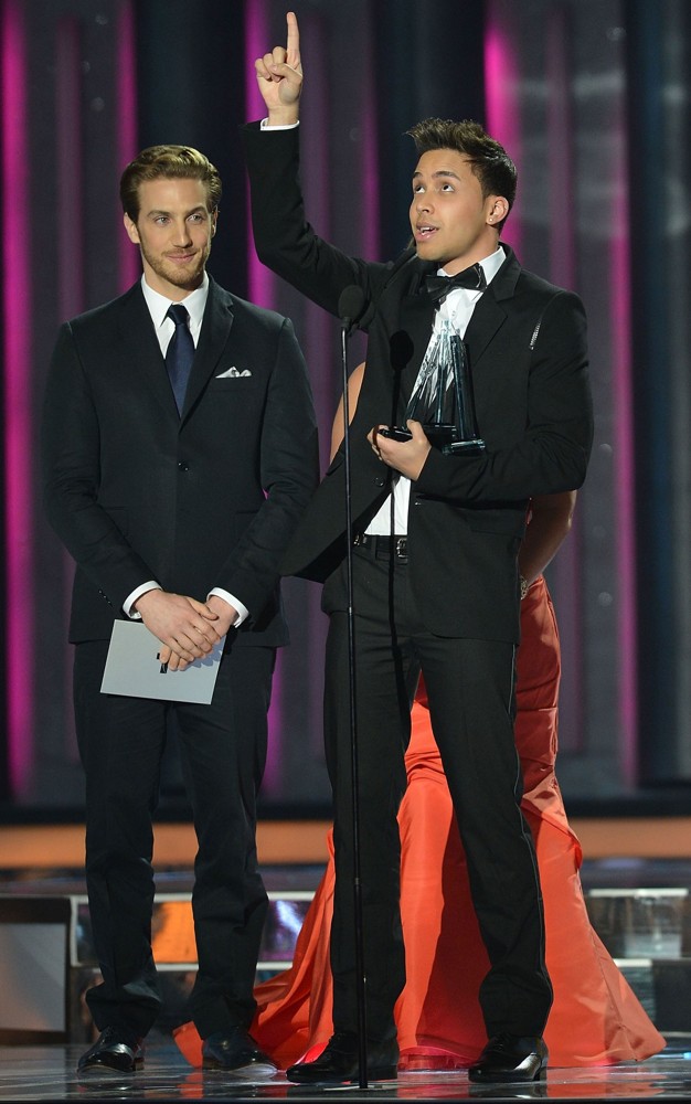 Eugenio Siller;Prince Royce;<br>Billboard Latin Music Awards 2012 - Show