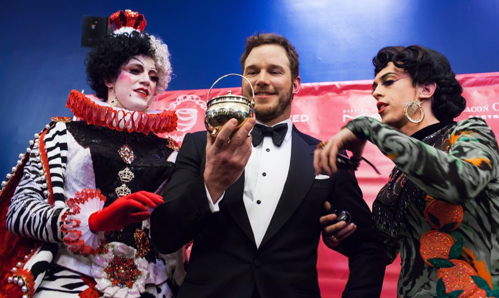 Reed Silverman;Chris Pratt;Sam Clark;<br>The Hasty Pudding Theatricals 2015 Man of The Year Award Honoring Chris Pratt