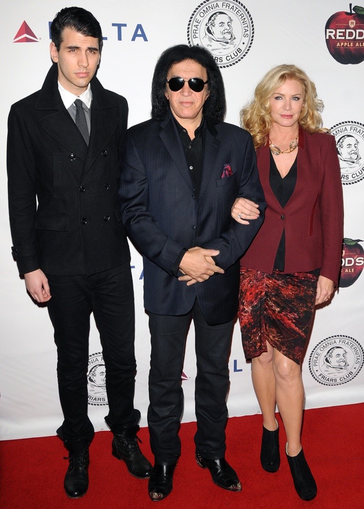 Nick Simmons;Gene Simmons;Shannon Tweed;<br>The Friars Club Roast of Jack Black