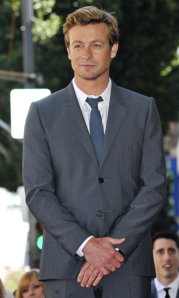 Simon Baker;<br>Simon Baker Is Honoured with A Star on The Hollywood Walk of Fame