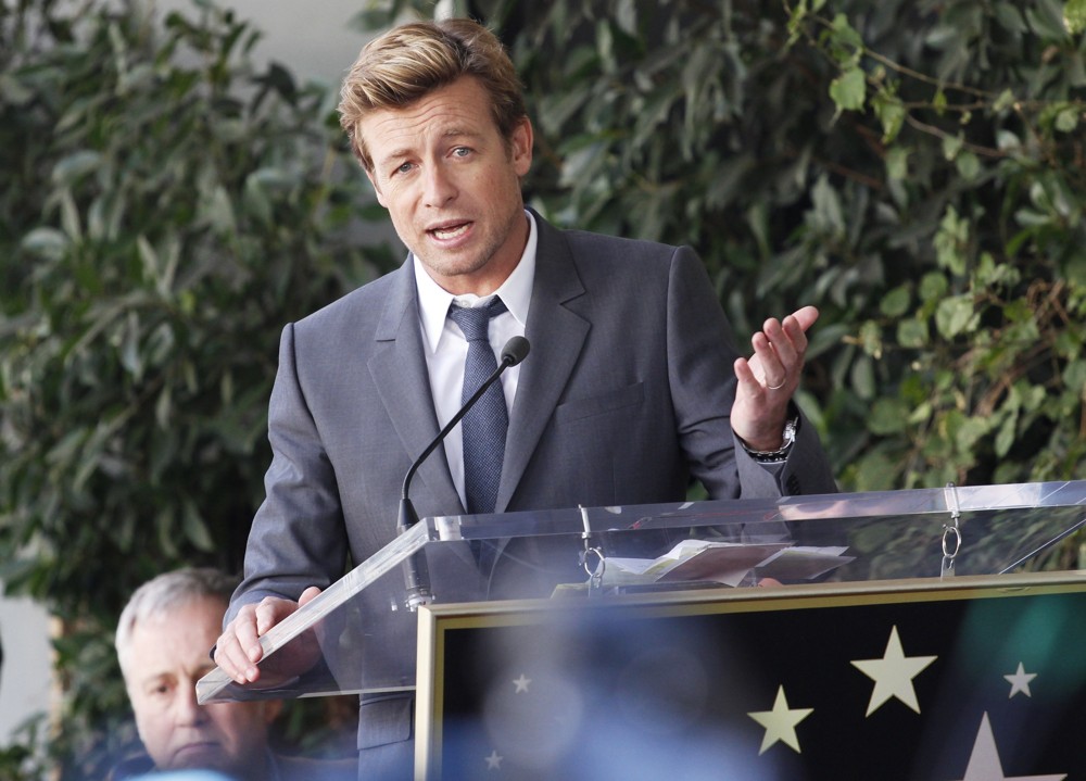 Simon Baker;<br>Simon Baker Is Honoured with A Star on The Hollywood Walk of Fame
