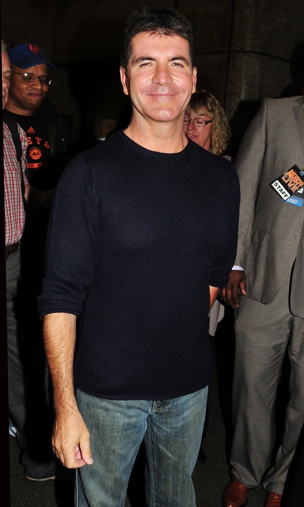 Simon Cowell;<br>Simon Cowell Outside NBC Studios for An Appearance on Late Night with Jimmy Fallon