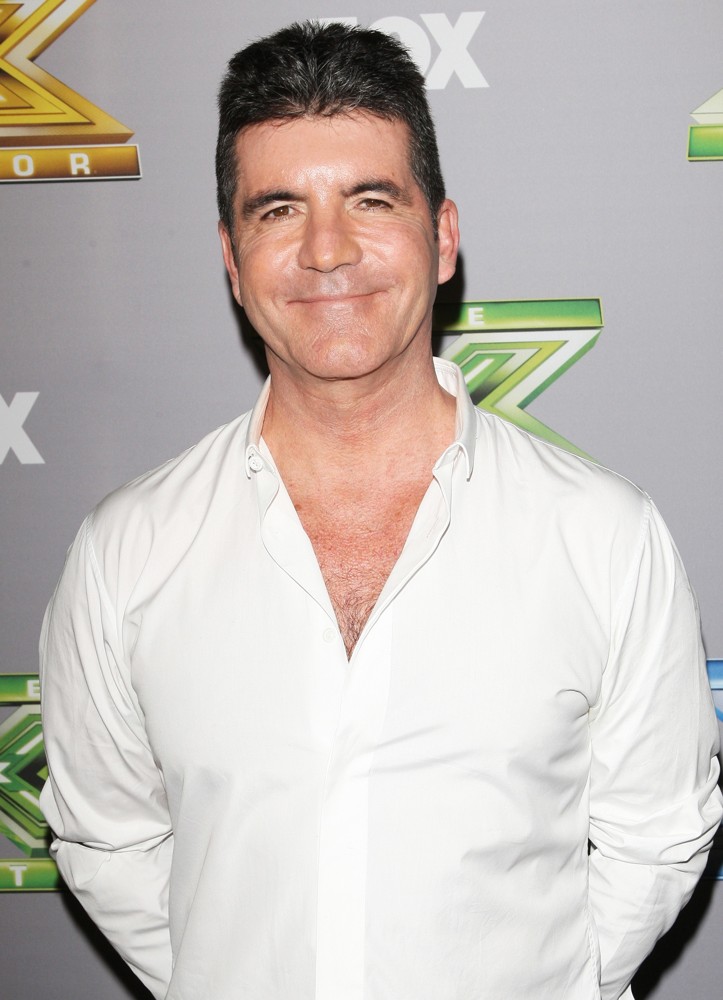 Simon Cowell;<br>The X Factor Season 3 Finale - Arrivals