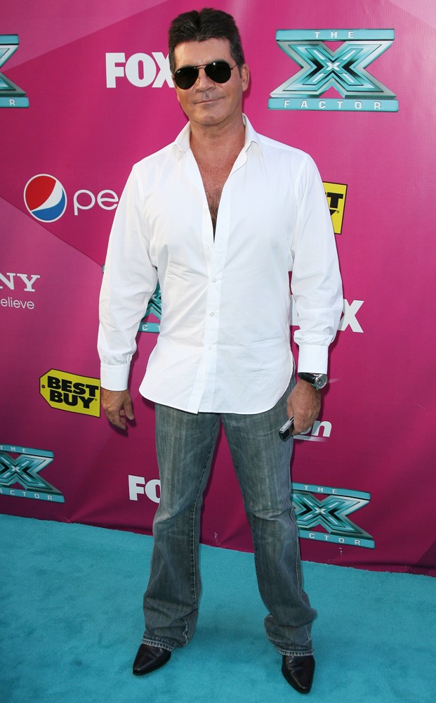 Simon Cowell;<br>The X Factor Season Two Premiere Screening and Handprint Ceremony