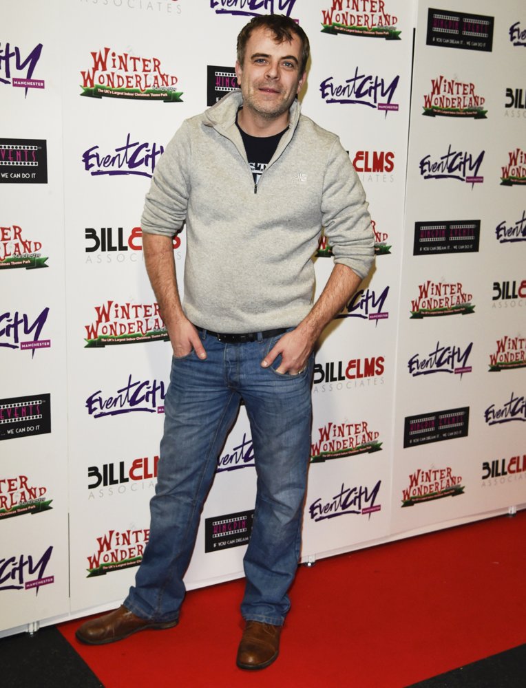 Simon Gregson;<br>Winter Wonderland Press Night