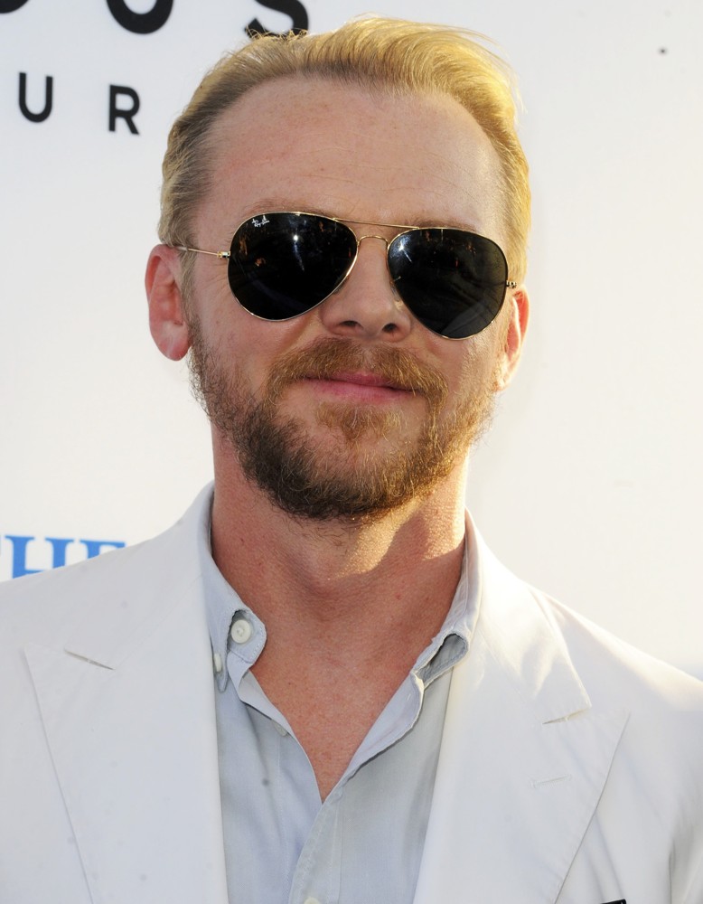 Simon Pegg;<br>The World's End Hollywood Premiere