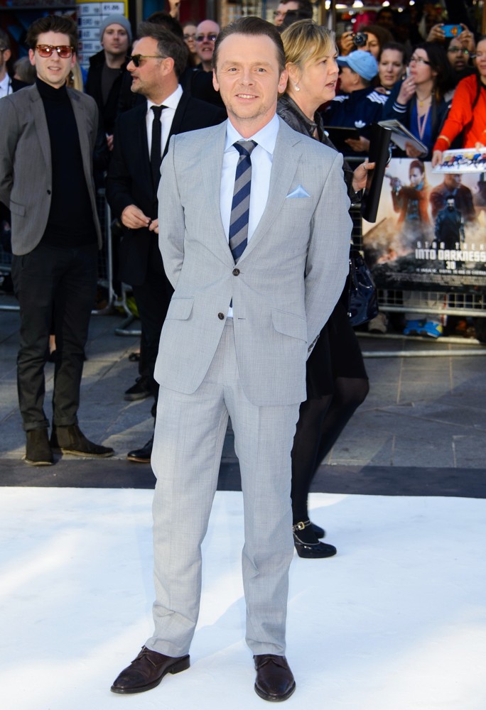Simon Pegg;<br>U.K. Premiere of Star Trek Into Darkness - Arrivals