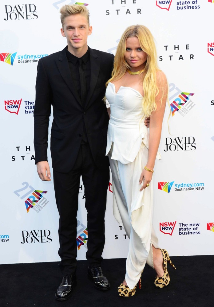 Cody Simpson;Alli Simpson;<br>27th ARIA Awards 2013 - Arrivals