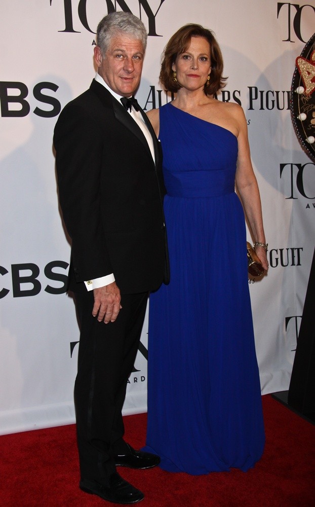 Jim Simpson;Sigourney Weaver;<br>The 67th Annual Tony Awards - Arrivals