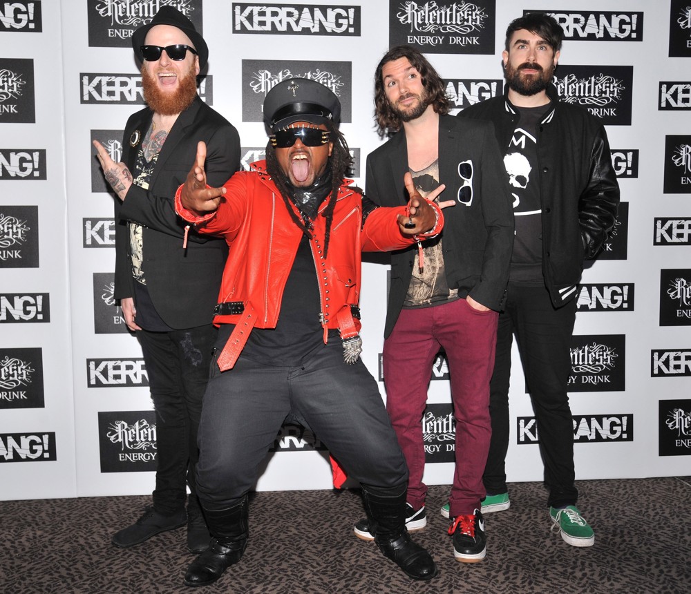 Skindred;<br>Kerrang! Awards 2012 - Arrivals
