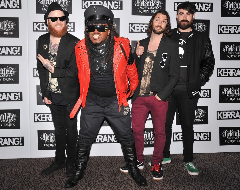 Skindred;<br>Kerrang! Awards 2012 - Arrivals