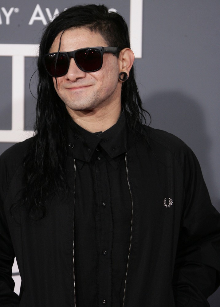 Skrillex;<br>55th Annual GRAMMY Awards - Arrivals