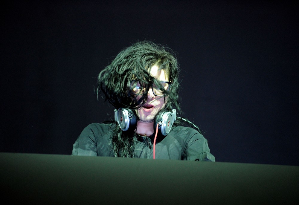 Skrillex;<br>Skrillex Performing His Sold Out Show The Heineken Music Hall