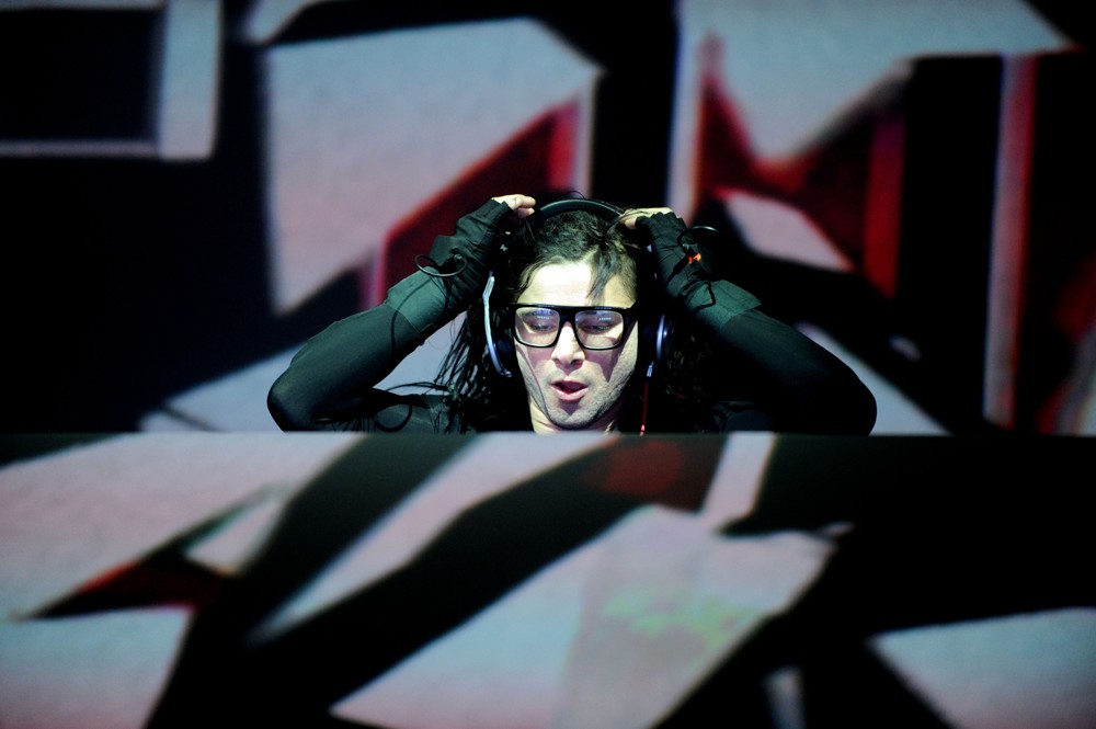 Skrillex;<br>Skrillex Performing His Sold Out Show The Heineken Music Hall