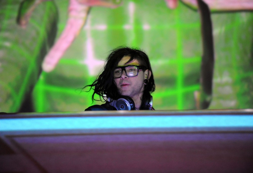 Skrillex;<br>Skrillex Performing His Sold Out Show The Heineken Music Hall