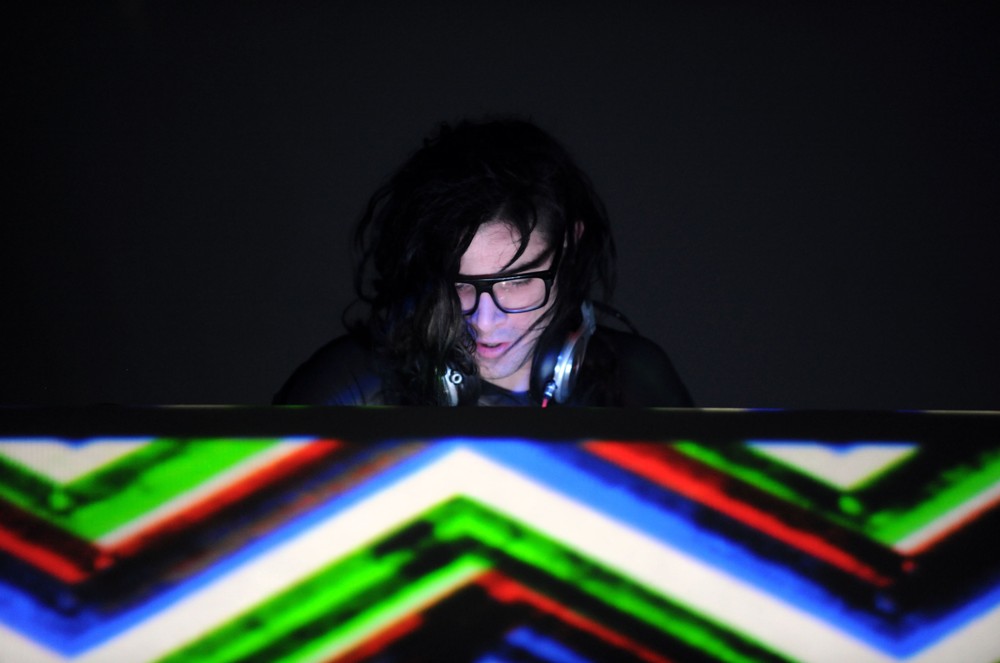 Skrillex;<br>Skrillex Performing His Sold Out Show The Heineken Music Hall