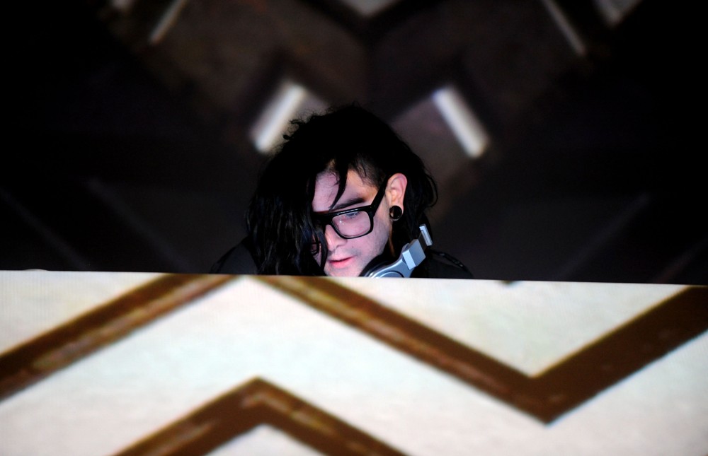 Skrillex;<br>Skrillex Performing His Sold Out Show The Heineken Music Hall