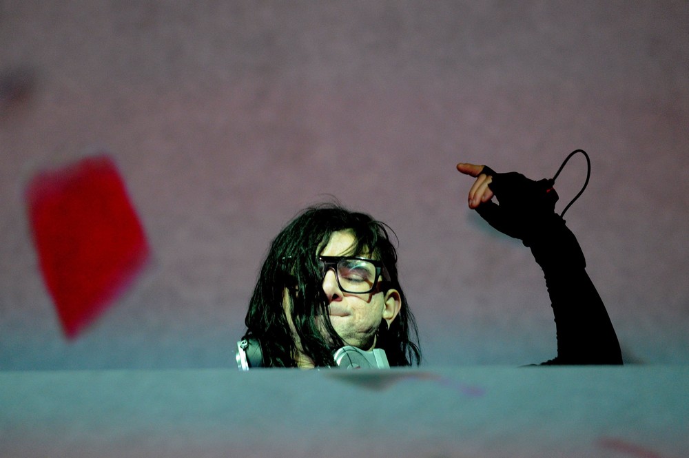Skrillex;<br>Skrillex Performing His Sold Out Show The Heineken Music Hall