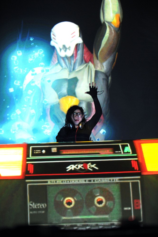 Skrillex;<br>Skrillex Performing His Sold Out Show The Heineken Music Hall