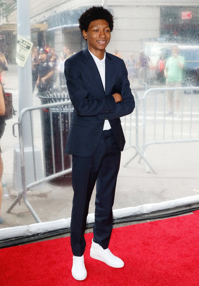 Skylan Brooks;<br>New York Premiere of Southpaw for THE WRAP - Arrivals