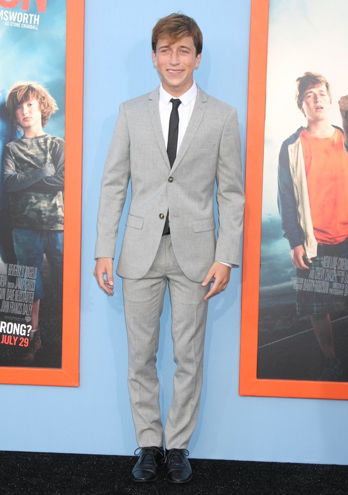 Skyler Gisondo;<br>Los Angeles Premiere of Warner Bros. Pictures' Vacation - Red Carpet Arrivals