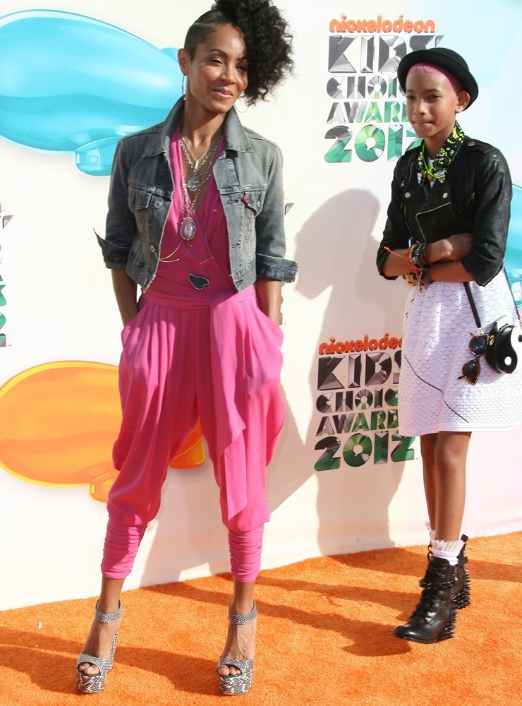 Jada Pinkett Smith;Willow Smith;<br>2012 Kids' Choice Awards - Arrivals