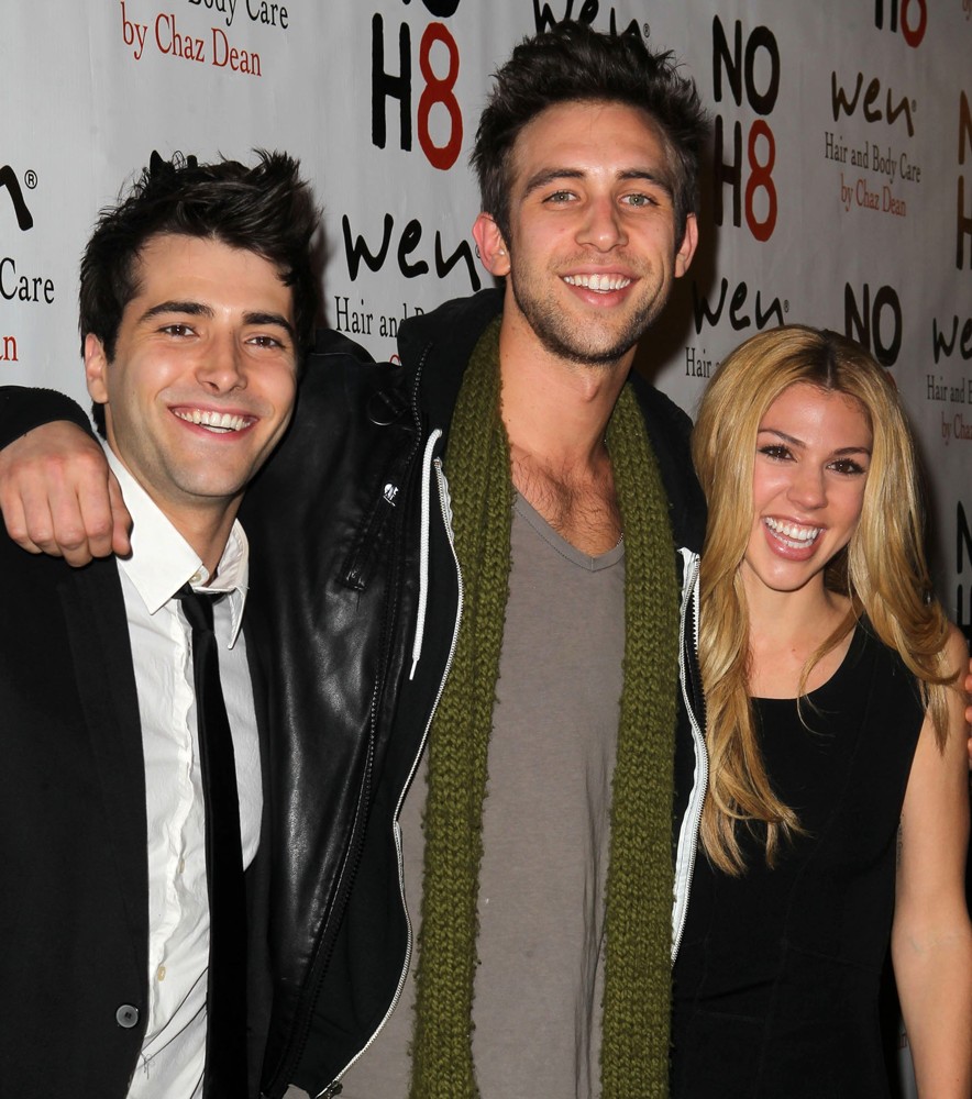 Freddie Smith;Blake Berris;Kate Mansi;<br>NOH8 Celebrity Studded 4th Anniversary Party - Arrivals