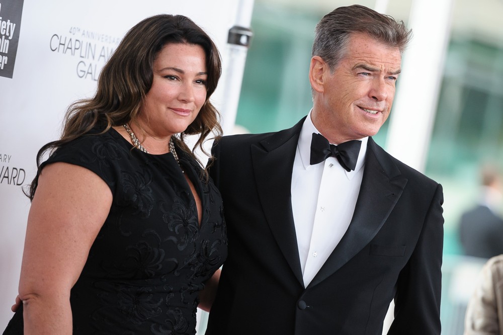 Keely Shaye Smith;Pierce Brosnan;<br>40th Anniversary Chaplin Award Gala Honoring Barbra Streisand