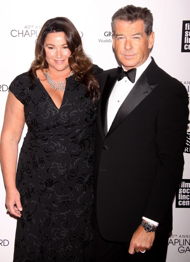 Keely Shaye Smith;Pierce Brosnan;<br>40th Anniversary Chaplin Award Gala Honoring Barbra Streisand