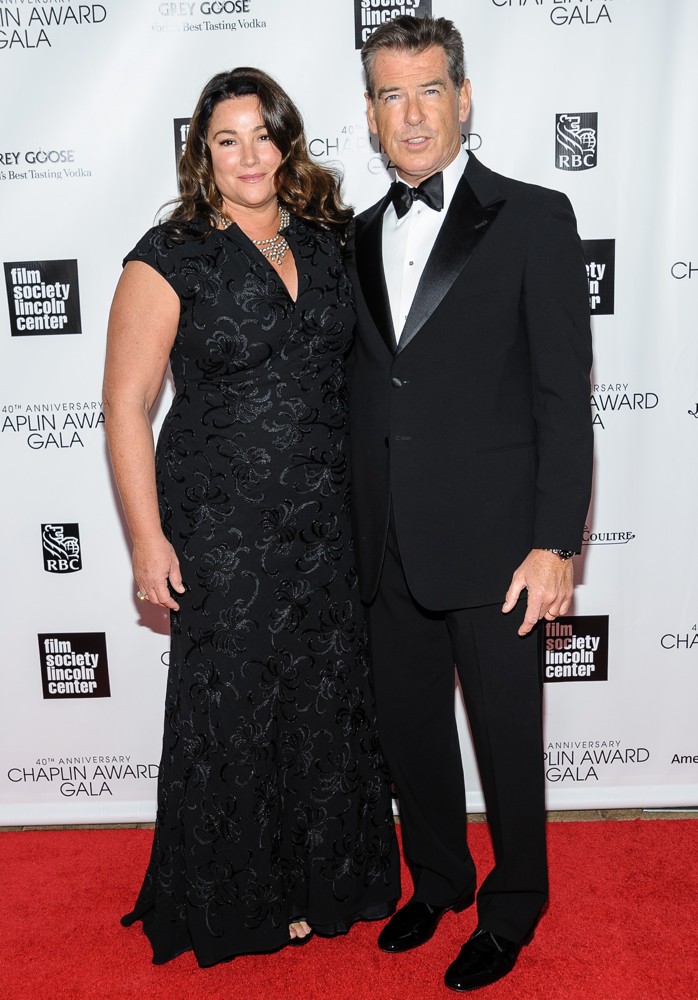 Keely Shaye Smith;Pierce Brosnan;<br>40th Anniversary Chaplin Award Gala Honoring Barbra Streisand