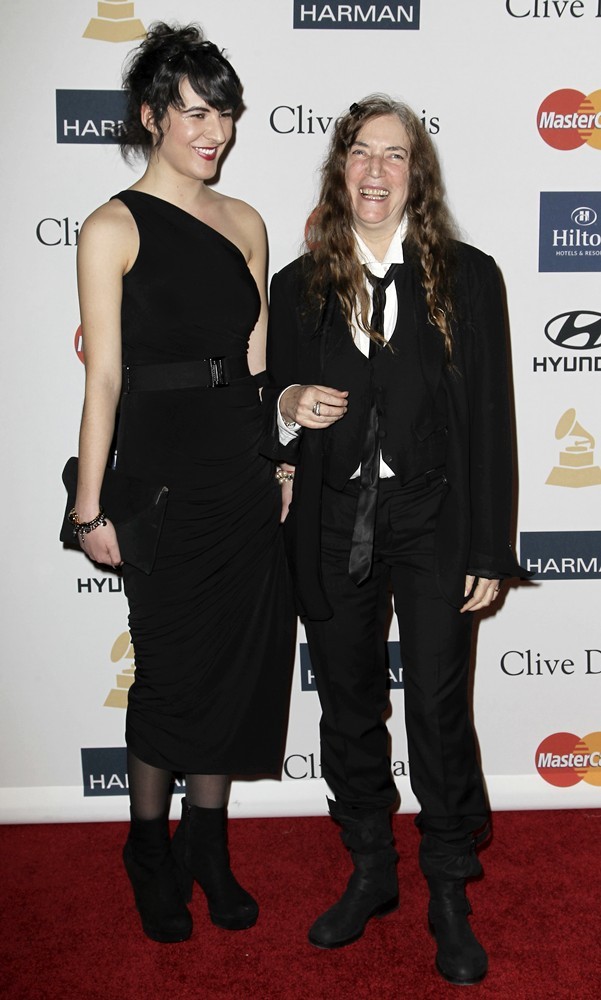 Jesse Smith;Patti Smith;<br>Clive Davis and The Recording Academy's 2013 Pre-Grammy Gala and Salute to Industry Icons