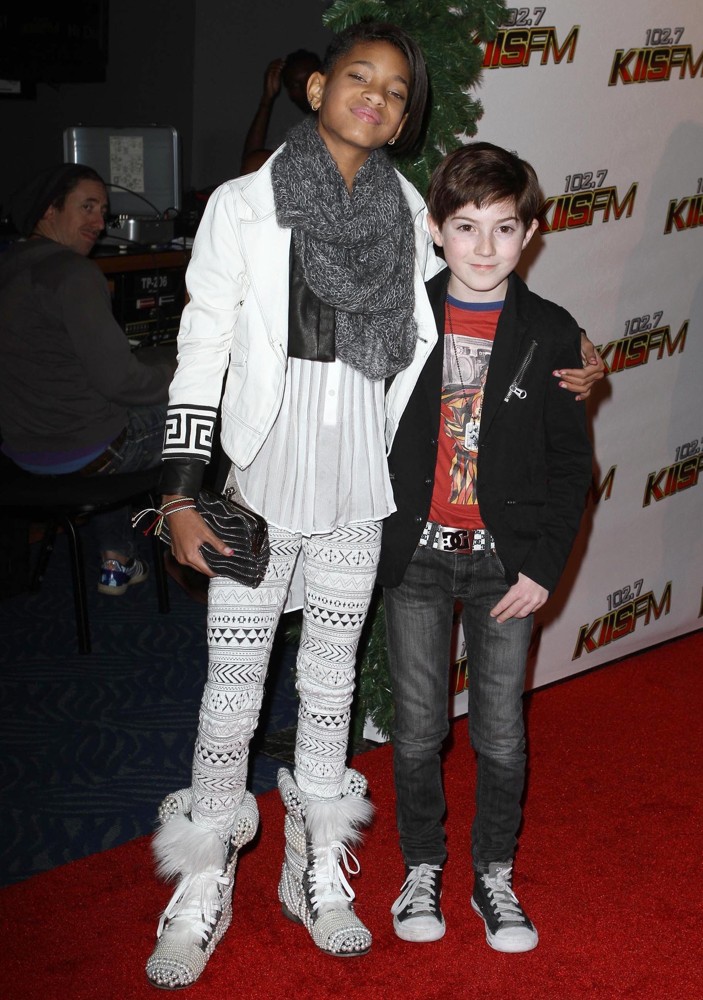 Willow Smith;Mason Cook;<br>102.7 KIIS FM's Jingle Ball 2011 - Arrivals