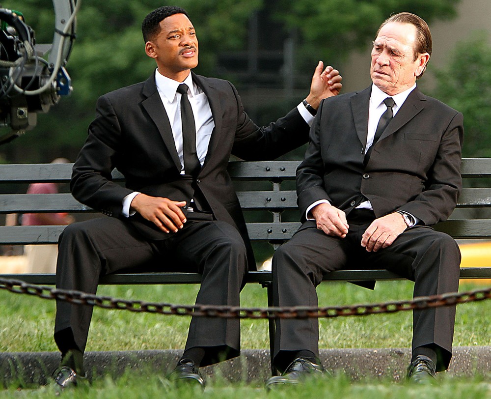 Tommy Lee Jones Picture 21 Shooting On Location For Men In Black 3